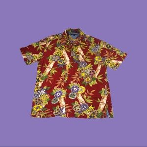Tommy Hilfiger Hawaiian Shirt⁣